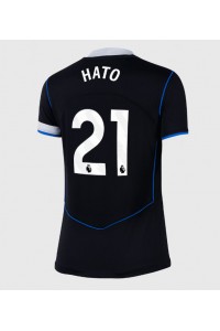 Fotbalové Dres Chelsea Jorrel Hato #21 Dámské Třetí Oblečení 2025-26 Krátký Rukáv